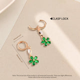 Plum Blossom Drop Earrings