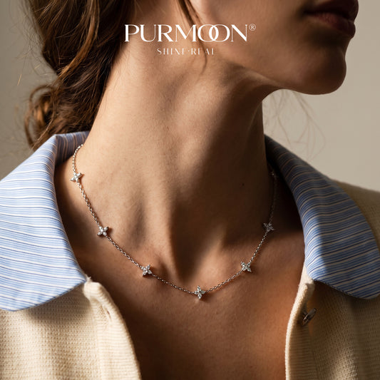 Clover Spark Necklace