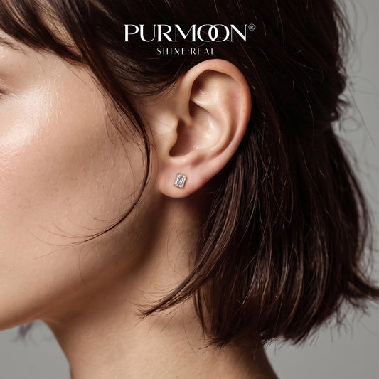 Clara Emerald Studs