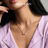 Emerald Glow Moissanite Necklace