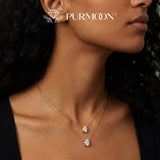 Oval Grace Necklace A modern oval, made for every day.