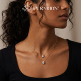 Oval Grace Necklace A modern oval, made for every day.