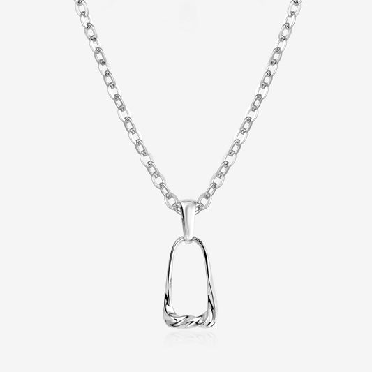 Stirrup Pendant Necklace Unisex Styles