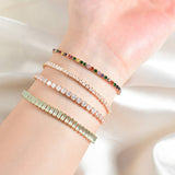 Tennis Bracelets With Colorful C95