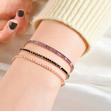 Tennis Bracelets With Pink C97