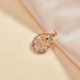 18K Gold Plated Snake Pendant P164