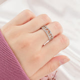 Silver-Plated Open Ring R71