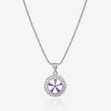 Lucky Pendant Necklaces for Women Flower-Shape