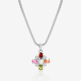 Lucky Pendant Flower-Shape Necklaces for Women