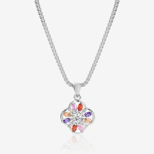 Lucky Pendant Flower-Shape Necklaces for Women