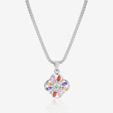 Lucky Pendant Flower-Shape Necklaces for Women