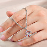 Lucky Pendant Flower-Shape Necklaces for Women