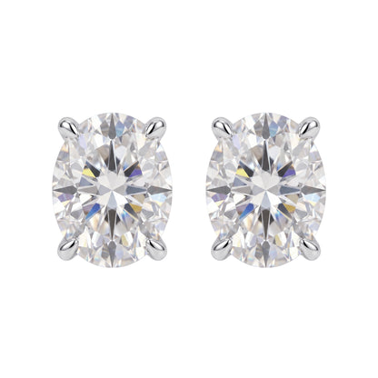 Oval Spark Studs