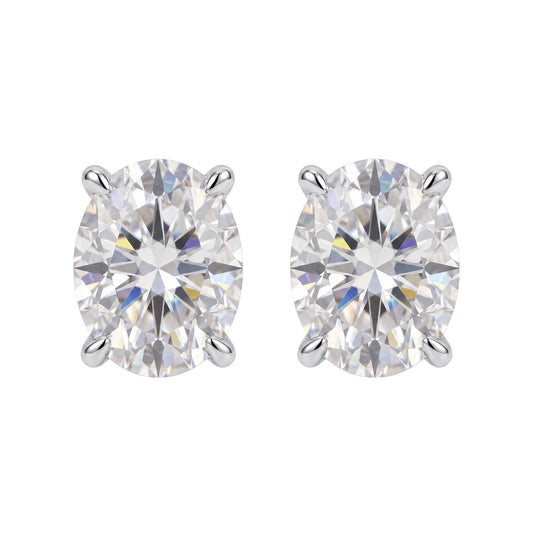 Oval Spark Studs