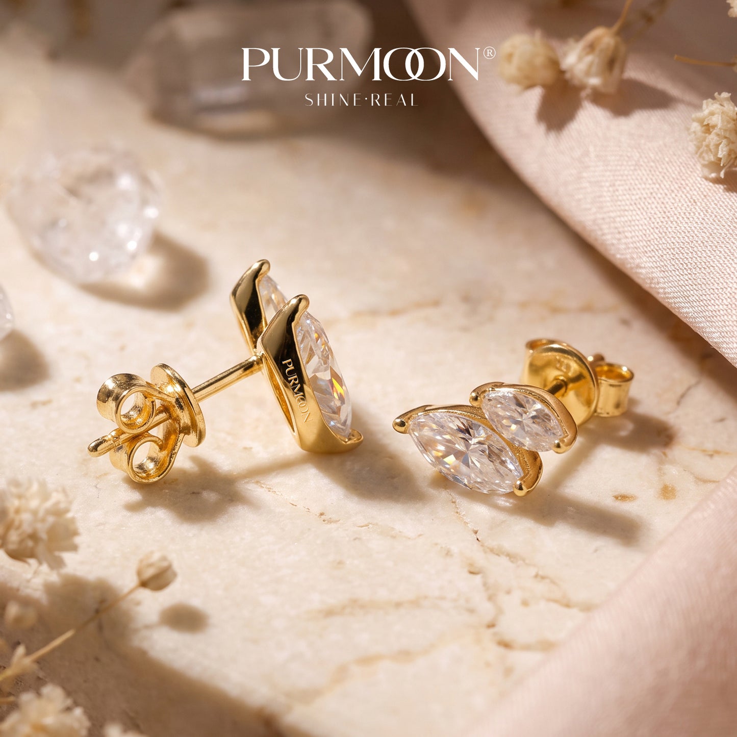Marquise Essentials Studs