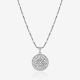 18-Inch Silver-Plated Pendant Necklace