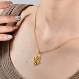 24K gold-plated Necklace For Women