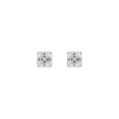 Asscher Grace Studs