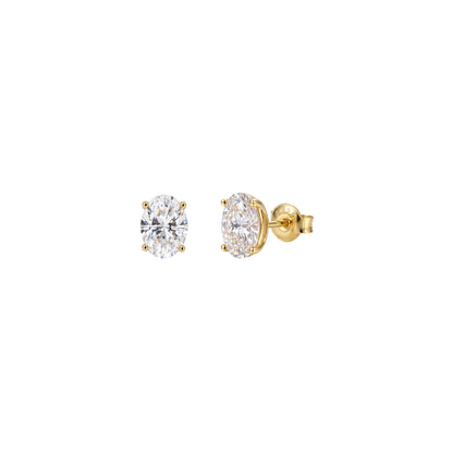 Oval Essentials Studs