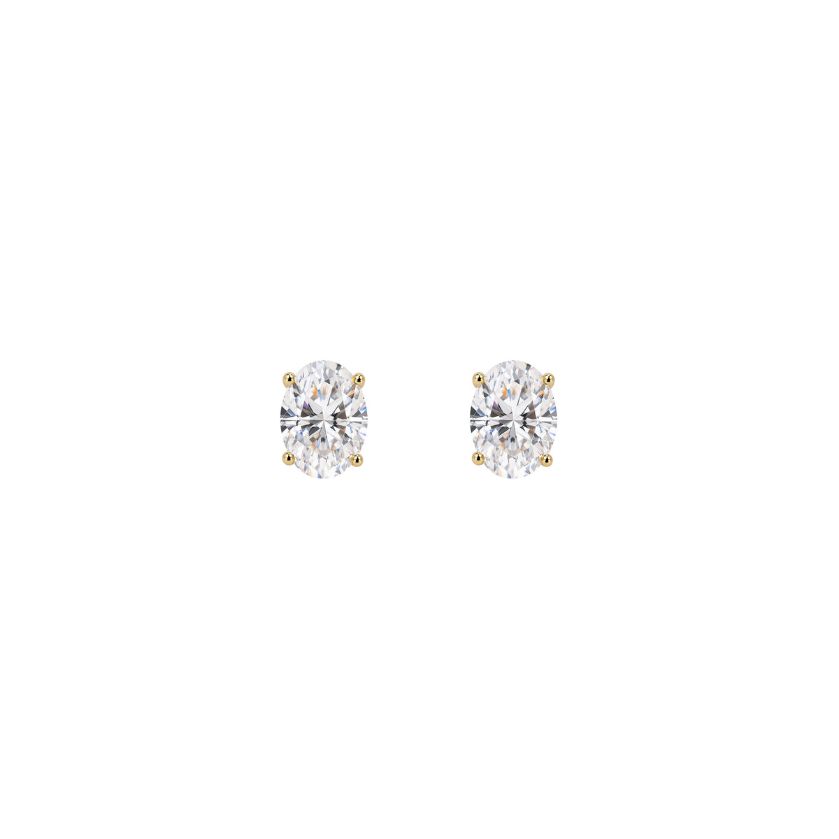 Oval Essentials Studs