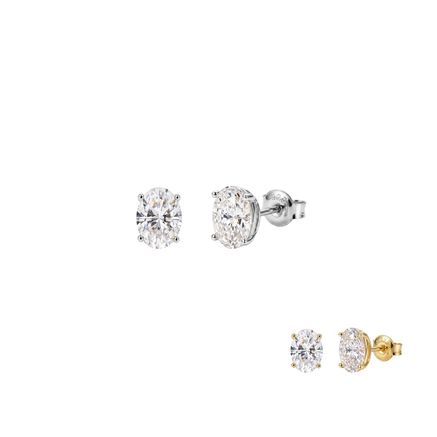 Oval Essentials Studs
