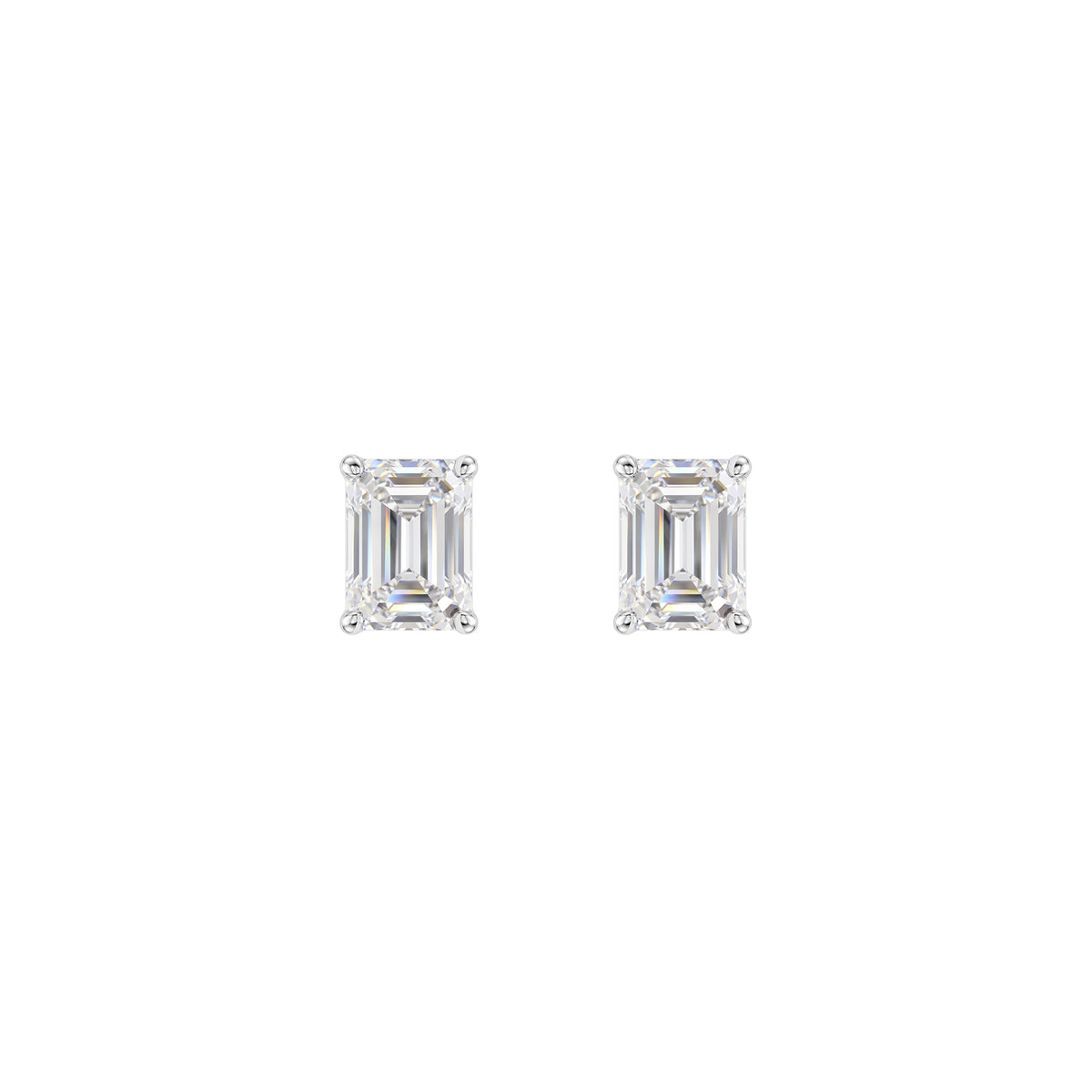 Clara Emerald Studs