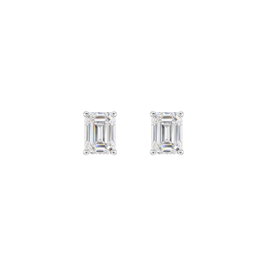 Clara Emerald Studs