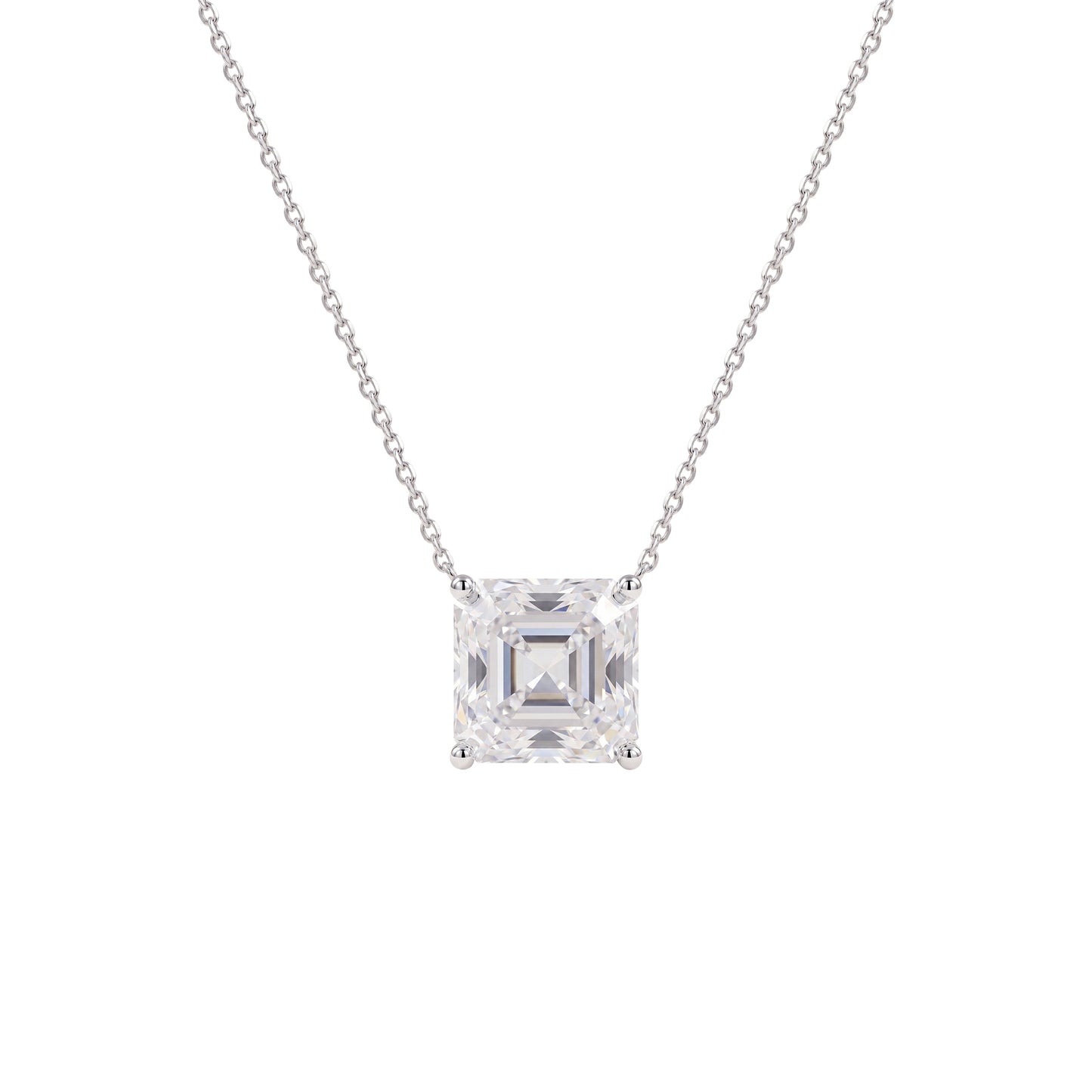 Asscher Necklace