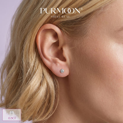 [Daily Glow] Moissanite Earrings