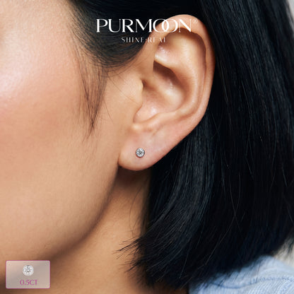 [Daily Glow] Moissanite Earrings
