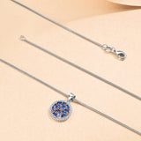 Lucky Pendant Necklaces for Women Flower-Shape