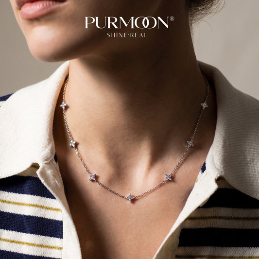 Clover Spark Necklace