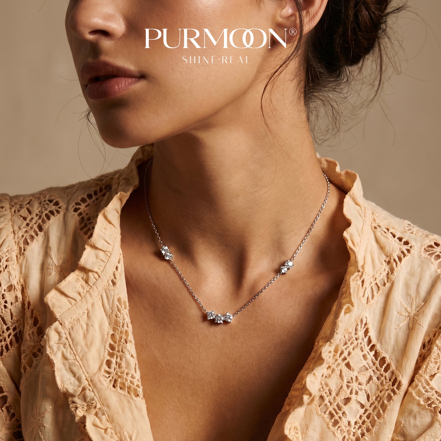 [Nova Spark] Moissanite Necklace