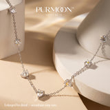 [Pear Mix Spark] Moissanite Necklace