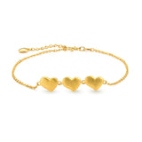 Elegant Heart Charm Bracelet C124