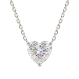 [Heart Glow] Moissanite Necklace
