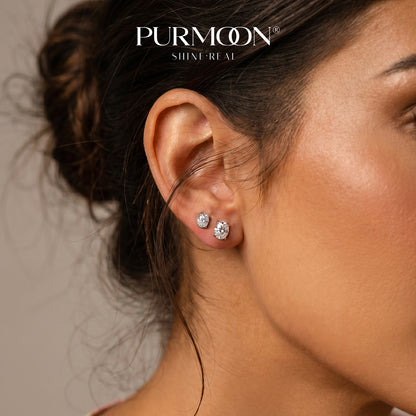 Oval Spark Studs