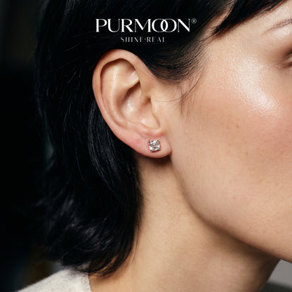 Asscher Grace Studs