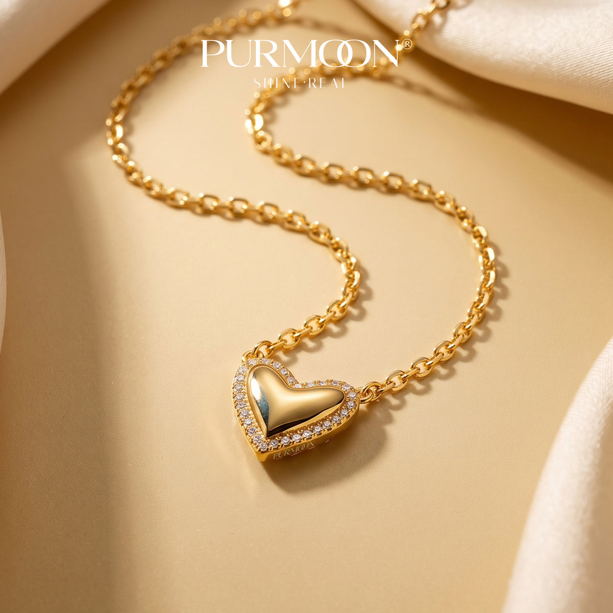 Lena Heart Necklace