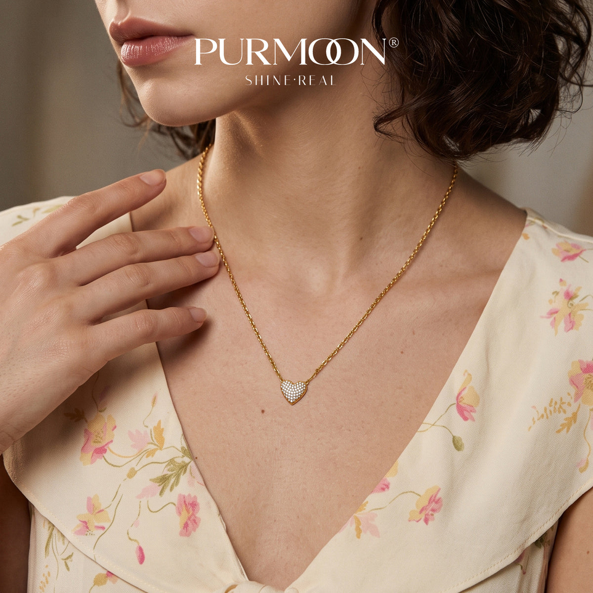 Lena Heart Necklace