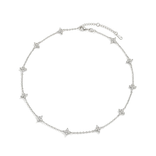 [Clover Spark] Moissanite Necklace