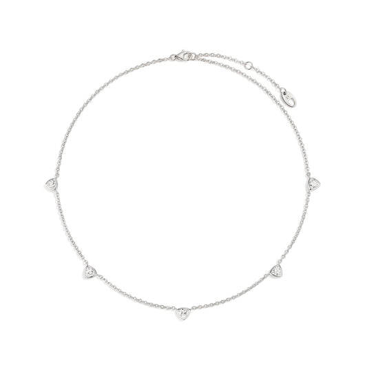 [Trinity Spark] Moissanite Necklace