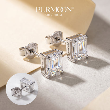 Clara Emerald Studs