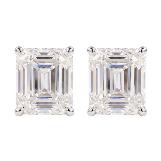 [Emerald Glow] Moissanite Earrings