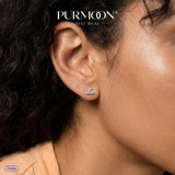 [Tiny Glow Collection] Moissanite Earrings