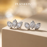 [Laurel · Mini Muse Stud] Moissanite Earring