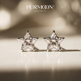 [Unique Star Cut] Moissanite Earrings