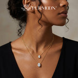 Oval Grace Necklace A modern oval, made for every day.